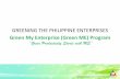 GREENING THE PHILIPPINE ENTERPRISESoshc.dole.gov.ph/images/Files/Reports and... · 105 ISTIV Bayanihan 106 ISTIV Plus 107 Green ME 108 Service Quality (enterprise level) 109 Work