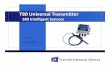 T80 Universal Transmitter - Electro-Chemical DevicesT80 Universal Transmitter One Transmitter for All Measurements Loop Powered, 24 VDC or 110/220 VAC Options HART® 7 or MODBUS RTU
