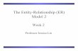The Entity-Relationship (ER) Model 2jessica/infs614_f13/infs614_ER2.pdfKeys Differences between entities must be expressed in terms of attributes. • A superkey is a set of one or
