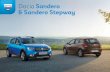 Dacia Sandero & Sandero Stepway - Renault...Dacia Sandero Osez le look crossover Dès le premier regard, Dacia Sandero Stepway affiche clairement son caractère : nouvelle calandre
