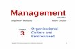 Unit 4 Organization Culture & Environmenttce2010.weebly.com/uploads/8/4/4/5/8445046/unit_4... · • Omnipotent view of Management The view that Managers are directly responsible