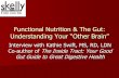Functional Nutrition & The Gut: Understanding Your ―Other ...skellyskills.com/v/the inside tract Webinar Deck.pdfFunctional Medicine Functional medicine involves understanding the