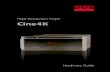 Cine4K Hardware Guide (Version 2.0)...InfiniBand InfiniBand connection interface. FireWire FireWire connection interface. Raster Customer tailored video rasters for in- and output.