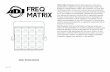 User Instructions - American Musical Supply€¦ · FREQ Matrix System Menu ADJ Products, LLC - - FREQ Matrix Instruction Manual Page 6 ADJ Products, LLC - - FREQ Matrix Instruction