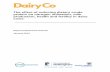 The effect of reducing dietary crude protein on nitrogen ...dairy.ahdb.org.uk/media/864752/411098_fs2_protein_review_branded.pdf · The effect of reducing dietary crude protein on
