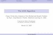 The UCB Algorithm - University of Albertawebdocs.cs.ualberta.ca/~games/go/seminar/notes/2007/... · 2007-03-14 · Introduction Main Results Experiments Conclusions The UCB Algorithm