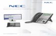 NEC · Why choose NEC? In today's highly competitive business environment, effective and reliable communications are critical to a company's success.
