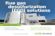 flue gas desulfurization (FGD) solutions · 2017-03-09 · wastewater treatment flue gas desulfurization (FGD) solutions ready for the resource revolution Overall process guarantee