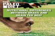 NUTRITIONAL DIFFERENCES BETWEEN GRASS …...NUTRITIONAL DIFFERENCES BETWEEN GRASS AND GRAIN FED BEEF LOREN CORDAIN, PH.D. 2 INTRODUCTION Beginning in the mid 1980’s a series of key