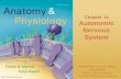 Autonomic Nervous System - Dr. Jerry Cronindrjerrycronin.weebly.com/uploads/5/9/7/4/5974564/ch_14... · 2018-06-06 · •Higher brain centers regulate and coordinate both systems