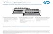 Datasheet HP DesignJet T1600 Printer seriesDatasheet HP DesignJet T1600 Printer series DESIGNED TO DELIVER—Extraordinary performance to move projects forward EXPERIENCE SIMPLICITY—At