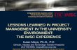 Integrated Media Systems Center Viterbi School of ... · immersive audio multichannel and HRTF approaches - holistic DSP approach streaming servers and multimedia databases distributed