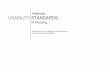 Arkansas USABILITY STANDARDS · The Arkansas Usability Standards in Housing guidance manual was completed as part of the University of Arkansas Universal Design Project. The project