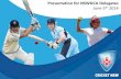 of the addressee June 5 2014 - Cricket Australia · 2014-06-12 · of the addressee Game Development Department Season review Presentation for NSWDCA Delegates ... Connection to BBL
