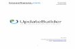 TMS SOFTWARE UpdateBuilder Quick Start Guide · TMS SOFTWARE UpdateBuilder Quick Start Guide 5 Global Settings - Version By default the update process is unconditionally started,