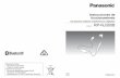 Modelo N. - Panasonic...Instrucciones de funcionamiento Auriculares estéreo inalámbricos digitales Modelo N. RP-NJ300B E TQBM0032-2 EU Manufactured by: Panasonic Corporation Kadoma,