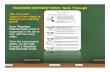 TEACHER INSTRUCTIONS: Walk Throughtoolboxforteachers.s3.amazonaws.com/Core/PBL-PD/... · TEACHER INSTRUCTIONS: Walk Through NOTE: All stimulus items are provided for you.Students