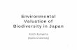 Environmental Valuation of Biodiversity in Japan · Introduction • Why Valuing Biodiversity? – No price of biodiversity • Economic Values of Biodiversity – Use-value and non-use