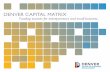 Denver Capital Matrix and Studies/Denver Capital...Denver Capital Matrix – Oct. 2015 | 2 Introduction The Denver Offi ce of Economic Development is pleased to release this fourth