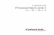 CyberLink PresenterLink+ ヘルチEdownload.cyberlink.com/ftpdload/user_guide/... · CyberLink PresenterLink+ ヘルチE ... f "* ...