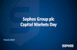 Sophos Group plc Capital Markets Day · Marketing as a “Channel Best” Vendor 4 •Deliver awareness and lead gen for brand aircover and business lead harvesting o Strong brand,