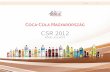 Főoldal | Coca-Cola HBC Magyarország - CSR 2012...csak egyféle összetétellel lehet az igazi. Hiszünk abban, hogy a vállalatok sikerének is megvan a saját receptje, amelynek
