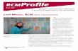 RCMProfile - WSU Energy Program · RCMProfile April 2005 Lori Moen, RCM Kent School District vation Manager: A Successful Approach in the Northwest F vation , success is when the