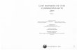 LAW REPORTS OF THE COMMONWE ALTHLAW REPORTS OF THE COMMONWE ALTH 2004 Volume I GENERAL EDITORS Emeritus Professor J.mcs S Rc.d, LLB of Cray's Inn, Barrister Peter E Slinn, MA, PhD