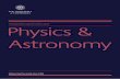 Postgraduate Opportunities 2020 & s ic hys P Astronomy · 2019-09-26 · students and the Graduate School where issues concerning students can be discussed and resolved. We have an
