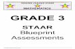 MATHEMATICSstaarmaterials.com/docs/RevisedSamples/Grade3/Blueprint... · 2017-06-20 · TEKSING TOWARD STAAR Grade 3 Mathematics Blueprint Assessment 1 TEKSING TOWARD STAAR 2014 Page