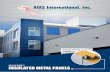ISOLEREN TM INSULATED METAL PANELSATAS International, Inc. Sustainable Building Envelope Technology 800.468.1441 IsolerenTM insulated metal panels (IMPs) provide superior insulating