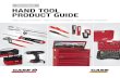 2019 CATALOG HAND TOOL PRODUCT GUIDE...*The standard lifetime warranty applies to Case IH and CASE hand tools only. Case IH and CASE electronic tools have a 2-year warranty, and Case