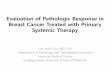 Evaluation of Pathologic Response in Breast Cancer …gbcc2016.gbcc.kr/upload/Eun Yoon Cho.pdfContents •pathologic complete response •different patterns of tumor response in different