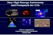 Very High Energy Astronomy andP t f CTAd Prospects for CTArene/talks/Lowell-CTA-May2013.pdfVery High Energy Astronomy andP t f CTAd Prospects for CTA VERITAS VERITAS Cas A ACT CTA