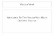 Welcome to the VectorVest One Day Options Course · Basic Options Course - Agenda Session 1 - Introduction to Options Session 2 - Options and the VectorVest System ... At-the-money