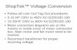 ShopTek™ Voltage Conversion Tek/Manual... · ShopTek™ Voltage Conversion • Follow all Lock Out Tag Out procedures • 5-10 HP 230V to 460V Kit 02250182-189 • 15-20HP 230V