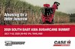 2019 SOUTH EAST ASIA SUGARCANE SUMMIT · SLIDE 10 Harvesting by Case IH Austoft 8800 Multi-Row The Austoft Multi-Row is the only Case IH Multi-Row harvester working outside of Brazil