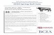 Hinds Community College Bull Test Mississippi Beef Cattle … · 2019-03-04 · Dear Cattle Producers: The Hinds Community College Bull Test and Mississippi Beef Cattle Improvement