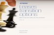 Leases transition options - KPMG · 2019-12-23 · IAS 17 Retrospective Approach Date of equity adjustment IFRS 16 IAS 17* *T he ompany will apply IAS c 17 in preparing its financial