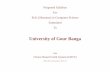 University of Gour Banga - gourmaha.orggourmaha.org/uploads/files/124.pdf · Proposed Syllabus For B.Sc (Honours) in Computer Science Submitted To University of Gour Banga Under Choice