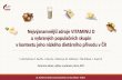 Nejvýznamnější zdroje VITAMINU D u vybraných populačních ... · Hodnocení přívodu vitaminu D - východiska - k hodnocení přívodu vitaminu D u osob žijících na území