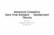 Advanced Compilers Data Flow Analysis Background Theoryplas.cnu.ac.kr/courses/2017f/a_compilers/ac 10 data... · Advanced Compilers Data Flow Analysis –Background Theory Fall. 2017