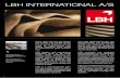 LBH INTERNATIONAL A/S - Hydrex Inter joint/LBH Catalogue_Modified.pdf · LBH INTERNATIONAL A/S Since 1985 LBH has ensured an economical and durable opera-tion of power plants all