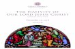 The Nativity of Our Lord Jesus Christ - Saint Mark's · 2019-01-16 · The Nativity of Our Lord Jesus Christ christmas day December 25, 2018 10:00 am Saint Mark’s episcopal cathedral.