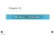 Chapter 10 · 10-2 The Shapes of Molecules 10.1 Depicting Molecules and Ions with Lewis Structures 10.2 Valence- Shell Electron -Pair Repulsion (VSEPR) Theory. 10.3 Molecular Shape