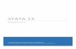 STATA 13 - London School of Hygiene & Tropical Medicine 1 INTRODUCTION Versions of STATA STATA offers