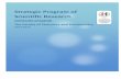Strategic Program of Scientific Research - unizg.hr · Farmakologija, toksikologija i farmacija ... 1.3. ABOUT THE STRATEGIC PROGRAM OF SCIENTIFIC RESEARCH "The Strategic Program