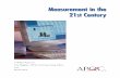 Measurement in the 21st Century - TEM Softwaretem-sw.com/library/Measurement in the 21st Century.pdf · ©2004 APQC 5 M EASUREMENT IN THE 21ST CENTURY WHITE PAPER link measures to