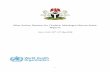 After Action Review for Cholera, Maiduguri Borno State, NigeriaEN-Nigeria... · 1 After Action Review for Cholera, Maiduguri Borno State, Nigeria Date of AAR: 29 th - 31 st May 2018