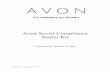 Avon Social Compliance Starter Kit - Hit Promo...will require a full social audit every 2 years. Cycle audits will be conducted two years from the last audit date. Random audits may